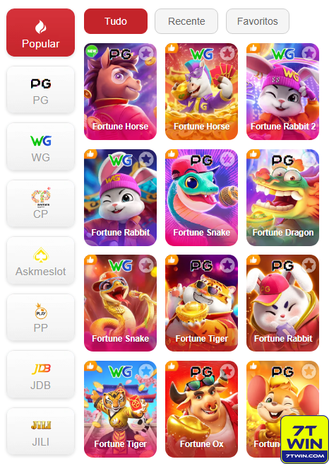 Experiência de Jogos 7twin.com