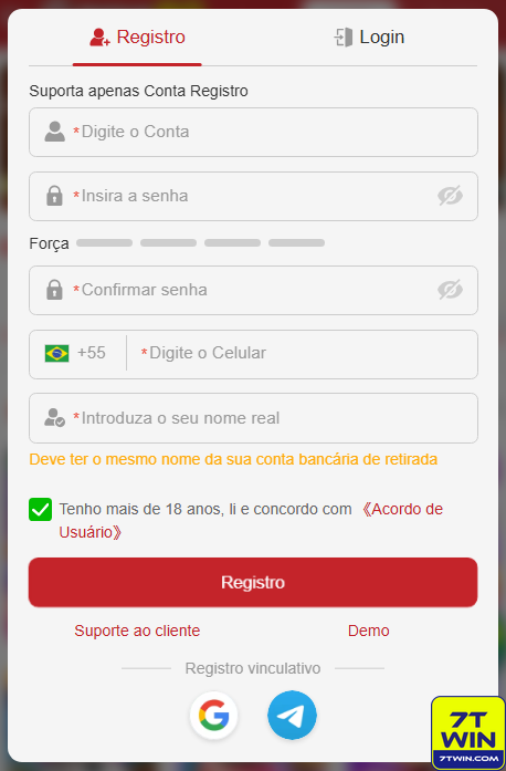 Experiência de Jogos 7twin.com